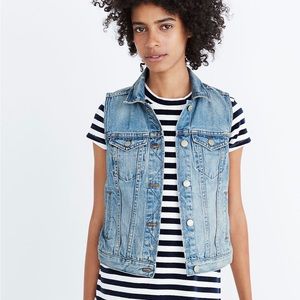 Madewell Jean Vest